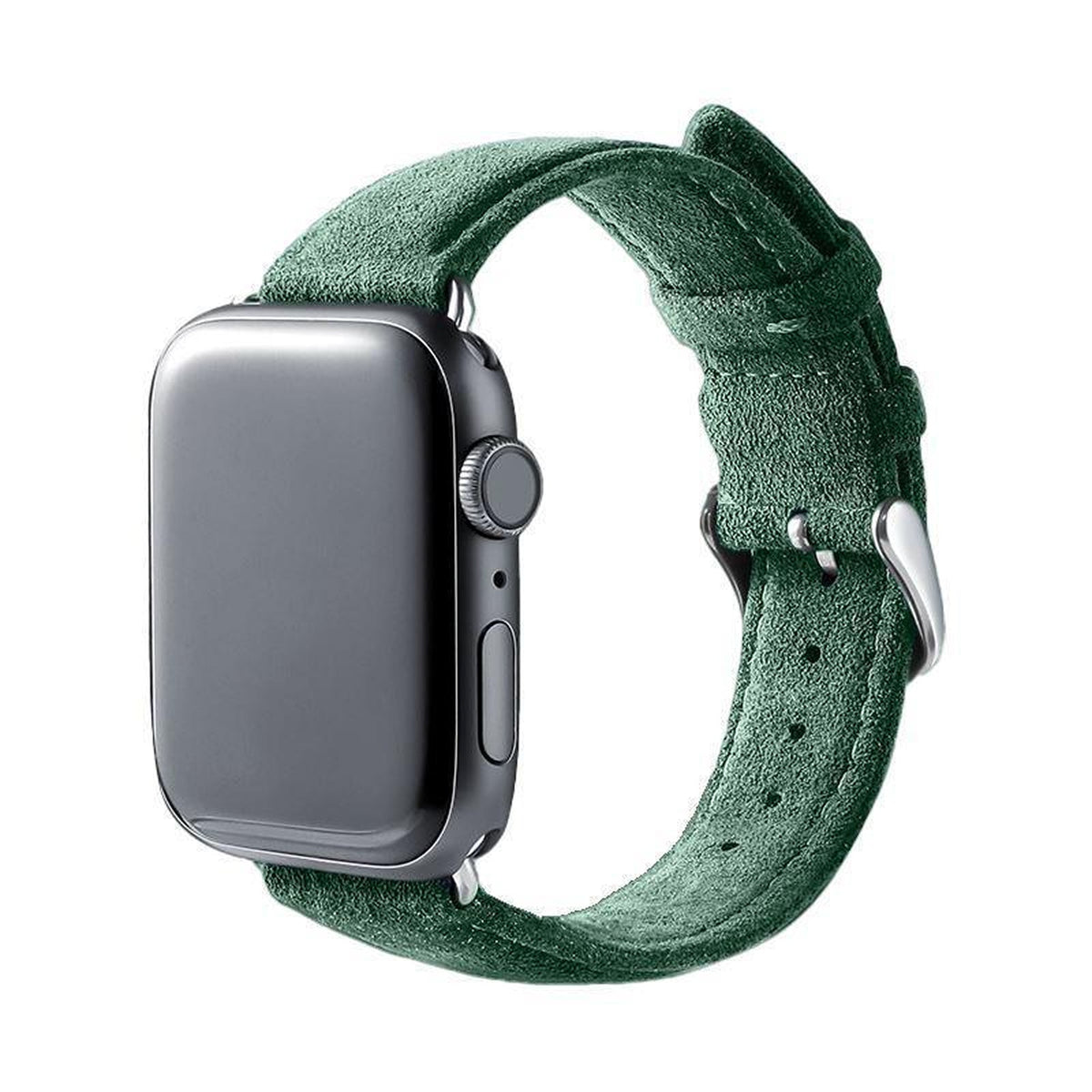 Apple Watch Armband mit Schließe – Waldgrün / 38/40/41/42mm